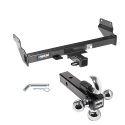 Reese Trailer Tow Hitch Receiver For 11-21 Jeep Grand Cherokee 22-23 WK w/Tri-Ball Triple Ball 1-7/8" 2" 2-5/16" Reese Trailer Tow Hitch Receiver For 11-21 Jeep Grand Cherokee 22-23 WK w/Tri-Ball Triple Ball 1-7/8" 2" 2-5/16"