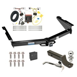 Reese Trailer Tow Hitch For 12-22 Nissan NV1500 NV2500 NV3500 Deluxe Package Wiring 2" Ball Mount and Lock Reese Trailer Tow Hitch For 12-22 Nissan NV1500 NV2500 NV3500 Deluxe Package Wiring 2" Ball Mount and Lock