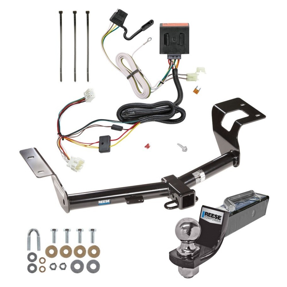 Custom Fit Trailer Hitch Wiring Harness (Plug & Play) 2" Drop Ball-Mount w/ Pin/Clip 2" Chrome Ball Installation Hardware Installation Instructions 44675 118561 21536 Reese Tow Package 12-16 Honda CR-V Trailer Hitch Wiring 2" Drop Mount Tow Package For 12-16 Honda CR-V Trailer Hitch w/ Wiring 2" Drop Mount 2" Ball 2" Receiver Reese