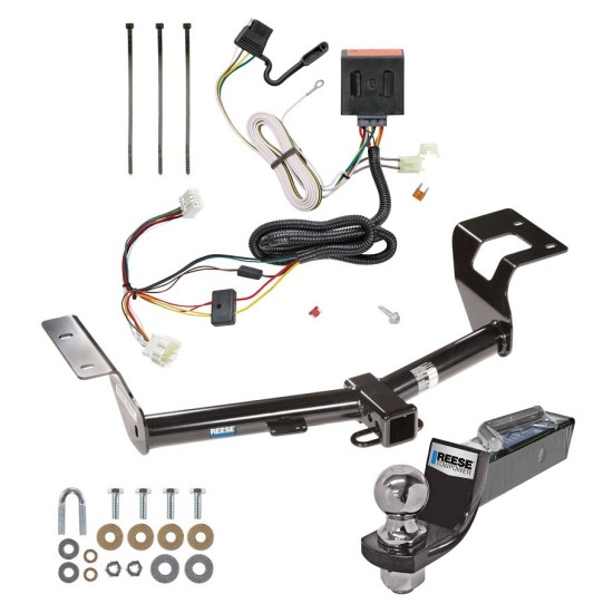 Custom Fit Trailer Hitch Wiring Harness (Plug & Play) 2" Drop Ball-Mount w/ Pin/Clip 2" Chrome Ball Installation Hardware Installation Instructions 44675 118561 21536 Reese Tow Package 12-16 Honda CR-V Trailer Hitch Wiring 2" Drop Mount Tow Package For 12-16 Honda CR-V Trailer Hitch w/ Wiring 2" Drop Mount 2" Ball 2" Receiver Reese