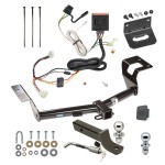 Custom Fit Trailer Hitch Wiring Harness (Plug & Play) 2" Drop Ball-Mount w/ Locking Pin/Clip 2" Chrome Ball 4-Flat Mounting Bracket 1-7/8" Chrome Ball Rubber Hitch Plug Cover Installation Hardware Installation Instructions 44675 118561 Ultimate Tow Package For 12-16 Honda CR-V Trailer Hitch w/ Wiring 2" Drop Mount Dual 2" and 1-7/8" Ball Lock Bracket Cover 2" Receiver Reese