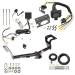 Custom Fit Trailer Hitch Wiring Harness (Plug & Play) Trailer Connector Adapter Brake Control Wiring Kit Circuit Breaker Installation Hardware Installation Instructions 44675 85343 20506 7012a 118561 Reese Trailer Hitch 7-Way RV Wiring 12-16 Honda CR Trailer Hitch w/ 7-Way RV Wiring For 12-16 Honda CR-V Class 3 2" Receiver All Models Reese