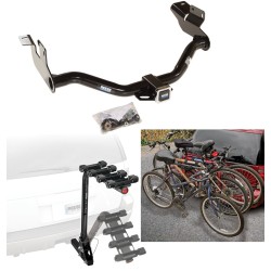 Trailer Hitch w/ 4 Bike Rack For 05-12 Ford Escape Mazda Tribute Mercury Mariner Approved for Recreational & Offroad Use Carrier for Adult Woman or Child Bicycles Foldable Trailer Hitch w/ 4 Bike Rack For 05-12 Ford Escape Mazda Tribute Mercury Mariner Approved for Recreational & Offroad Use Carrier for Adult Woman or Child Bicycles Foldable