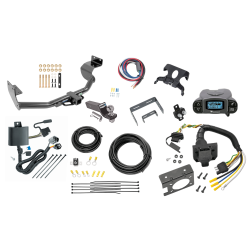 Trailer Hitch Tow Package Prodigy P3 Brake Control For 14-15 KIA Sorento w/ V6 Engine w/ 7-Way RV Wiring 2" Drop Mount 2" Ball Class 3 2" Receiver Reese Tekonsha