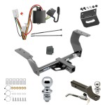 Custom Fit Trailer Hitch Wiring Harness (Plug & Play) 2" Drop Ball-Mount w/ Locking Pin/Clip 2" Chrome Ball 4-Flat Mounting Bracket 1-7/8" Chrome Ball Rubber Hitch Plug Cover Installation Hardware Installation Instructions 44705 118467 Ultimate Tow Package For 14-18 Subaru Forester Trailer Hitch w/ Wiring 2" Drop Mount Dual 2" and 1-7/8" Ball Lock Bracket Cover 2" Receiver Reese