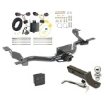 Custom Fit Trailer Hitch Wiring Harness (Plug & Play) 2" Drop Ball-Mount w/ Locking Pin/Clip 2" Chrome Ball Rubber Hitch Plug Cover Installation Hardware Installation Instructions 44706 118618 7005111 7010 Reese Trailer Tow Hitch 14-23 RAM P Reese Trailer Tow Hitch For 14-24 RAM ProMaster 1500 2500 All (3500 w/o Extended Body) Deluxe Package Wiring 2" Ball Mount and Lock