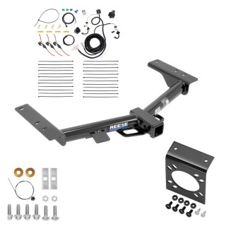 Custom Fit Trailer HitchTow Harness Wiring Package (7-Way) 7-Way Mounting Bracket Installation Hardware Installation Instructions 44719 22114 20212 Reese Trailer Hitch 7-Way RV Wiring 15-23 Transit 150 250 350 Class 3 2" Receiver Reese 15 16 17 18 19 Trailer Hitch w/ 7-Way RV Wiring For 15-23 Ford Transit 150 250 350 Class 3 2" Receiver Reese