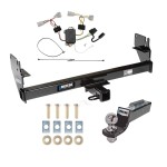 Custom Fit Trailer Hitch Wiring Harness (Plug & Play) 2" Drop Ball-Mount w/ Pin/Clip 2" Chrome Ball Installation Hardware Installation Instructions 44746 118496 21536 Reese Tow Package 05-15 Toyota Tacoma Trailer Hitch Wiring 2" Drop Mo Tow Package For 05-15 Toyota Tacoma Trailer Hitch w/ Wiring 2" Drop Mount 2" Ball 2" Receiver Reese