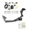 Trailer Hitch w/ Wiring For 16-20 KIA Sorento w/ I4 Engine Class 3 2" Tow Receiver Reese Tekonsha