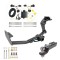 Custom Fit Trailer Hitch Wiring Harness (Plug & Play) 2" Drop Ball-Mount w/ Pin/Clip 2" Chrome Ball Installation Hardware Installation Instructions 44750 118583 21536 Reese Tow Package 16-20 KIA Sorento I4 Engine Trailer Hitch Wiring 2" Tow Package For 16-20 KIA Sorento w/ I4 Engine Trailer Hitch w/ Wiring 2" Drop Mount 2" Ball 2" Receiver Reese