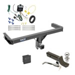 Custom Fit Trailer Hitch Wiring Harness (Requires Splicing) 2" Drop Ball-Mount w/ Locking Pin/Clip 2" Chrome Ball Rubber Hitch Plug Cover Installation Hardware Installation Instructions 44755 119191 7005111 7010 Reese Trailer Tow Hitch 11-12 Au Reese Trailer Tow Hitch For 11-12 Audi Q5 15-23 Porsche Macan Deluxe Package Wiring 2" Ball Mount and Lock