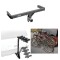 Custom Fit Trailer Hitch 4 Bike Carrier Installation Hardware Installation Instructions 44755 63124 Reese Trailer Hitch 4 Bike Rack 11-17 Audi Q5 14-17 SQ5 15-23 Porshe Macan Approved Recreational Offroad Use Carrier Adult Woman or Child Bicycles Foldabl Trailer Hitch w/ 4 Bike Rack For 11-17 Audi Q5 14-17 SQ5 15-23 Porshe Macan Approved for Recreational & Offroad Use Carrier for Adult Woman or Child Bicycles Foldable