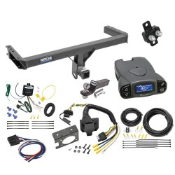 Trailer Hitch Tow Package Prodigy P3 Brake Control For 11-12 Audi Q5 15-24 Porsche Macan w/ 7-Way RV Wiring 2" Drop Mount 2" Ball Class 3 2" Receiver Reese Tekonsha