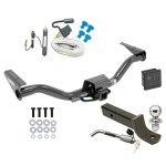 Reese Trailer Tow Hitch For 15-22 Chevy Colorado GMC Canyon Deluxe Package Wiring 2" Ball Mount and Lock Reese Trailer Tow Hitch For 15-22 Chevy Colorado GMC Canyon Deluxe Package Wiring 2" Ball Mount and Lock