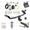 Custom Fit Trailer Hitch Wiring Harness (Plug & Play) 2" Drop Ball-Mount w/ Locking Pin/Clip 2" Chrome Ball 4-Flat Mounting Bracket 1-7/8" Chrome Ball Rubber Hitch Plug Cover Installation Hardware Installation Instructions 44765 118605 Ultimate Tow Package For 14-18 Jeep Cherokee Trailer Hitch w/ Wiring 2" Drop Mount Dual 2" and 1-7/8" Ball Lock Bracket Cover 2" Receiver Reese