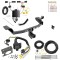 Custom Fit Trailer Hitch Wiring Harness (Plug & Play) Trailer Connector Adapter Brake Control Wiring Kit Circuit Breaker Installation Hardware Installation Instructions 44765 85343 20506 7012a 118779 Reese Trailer Hitch 7-Way RV Wiring 19-23 Jeep Cher Trailer Hitch w/ 7-Way RV Wiring For 19-23 Jeep Cherokee Class 3 2" Receiver All Models Reese