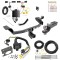 Custom Fit Trailer Hitch Wiring Harness (Plug & Play) 2" Drop Ball-Mount w/ Pin/Clip 2" Chrome Ball Trailer Connector Adapter Brake Control Wiring Kit Circuit Breaker Installation Hardware Installation Instructions 44765 85343 20506 7012a 1 Trailer Hitch Tow Package w/ 7-Way RV Wiring For 19-23 Jeep Cherokee w/ 2" Drop Mount 2" Ball Class 3 2" Receiver All Models Reese