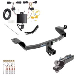 Reese Trailer Tow Hitch For 19-23 Jeep Cherokee Complete Package w/ Wiring and 2" Ball Reese Trailer Tow Hitch For 19-23 Jeep Cherokee Complete Package w/ Wiring and 2" Ball