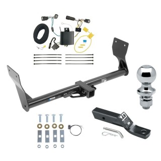 Reese Trailer Tow Hitch For 15-18 Ford Edge Except Sport & Titanium Models 2" Receiver Complete Package w/ Wiring and 1-7/8" Ball