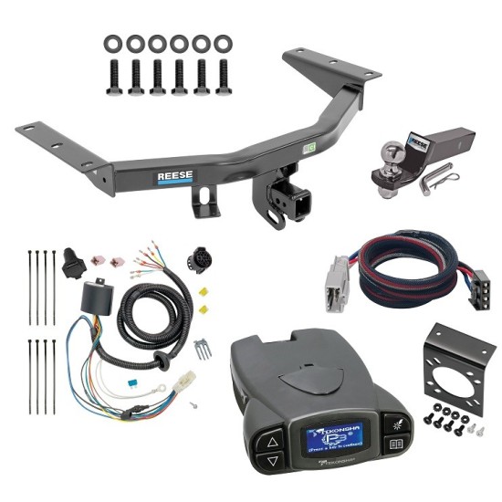 44778 118286 20212 21536 3070 90195 Reese Trailer Hitch Tow Package Prodigy P3 Brake Control 16-22 Honda Pilot 7-Way RV Wiring 2" Drop Mount 2" Ball Class 4 2" Receiver Reese Tekonsha 16 17 18 19 20 21 222016 2017 2018 2019 2020 2021 2022 Trailer Hitch Tow Package Prodigy P3 Brake Control For 16-22 Honda Pilot w/ 7-Way RV Wiring 2" Drop Mount 2" Ball Class 4 2" Receiver Reese Tekonsha