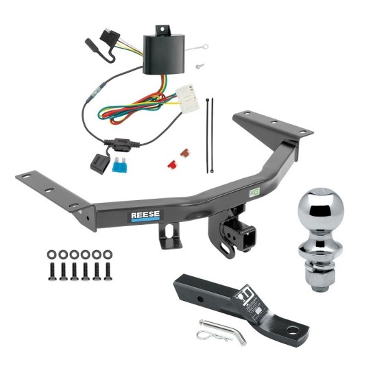 Custom Fit Trailer Hitch Wiring Harness (Plug & Play) 2" Drop Ball-Mount w/ Pin/Clip 1-7/8" Chrome Ball Installation Hardware Installation Instructions 44778 118628 23 63816 Reese Trailer Tow Hitch 14-20 Acura MDX Except w/Full Size Spare T Reese Trailer Tow Hitch For 14-20 Acura MDX Except w/Full Size Spare Tire 2" Receiver Complete Package w/ Wiring and 1-7/8" Ball