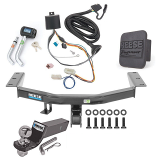 Reese Trailer Tow Hitch For 16-22 Honda Pilot Deluxe Package Wiring 2" Ball and Lock
