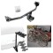 Custom Fit Trailer Hitch 4 Bike Carrier Installation Hardware Installation Instructions 44780 63124 Reese Trailer Hitch 4 Bike Rack 16-21 Hyundai Tucson Approved Recreational Offroad Use Carrier Adult Woman or Child Bicycles Foldable 16 17 18 19 20 21 20 Trailer Hitch w/ 4 Bike Rack For 16-21 Hyundai Tucson Approved for Recreational & Offroad Use Carrier for Adult Woman or Child Bicycles Foldable