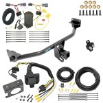 Custom Fit Trailer Hitch Wiring Harness (Plug & Play) Trailer Connector Adapter Brake Control Wiring Kit Circuit Breaker Installation Hardware Installation Instructions 44780 85343 20506 7012a 118501 Reese Trailer Hitch 7-Way RV Wiring 16-18 Hyundai T Trailer Hitch w/ 7-Way RV Wiring For 16-18 Hyundai Tucson Class 3 2" Receiver All Models Reese