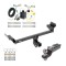 Reese Trailer Tow Hitch For 16-18 Lincoln MKX Complete Package w/ Wiring and 2" Ball