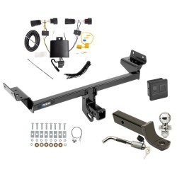 Reese Trailer Tow Hitch For 19-23 Lincoln Nautilus Deluxe Package Wiring 2" Ball Mount and Lock