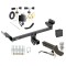 Custom Fit Trailer Hitch Wiring Harness (Plug & Play) 2" Drop Ball-Mount w/ Locking Pin/Clip 2" Chrome Ball Rubber Hitch Plug Cover Installation Hardware Installation Instructions 44784 118803 7005111 7010 Reese Trailer Tow Hitch 19-23 Linc Reese Trailer Tow Hitch For 19-23 Lincoln Nautilus Deluxe Package Wiring 2" Ball Mount and Lock