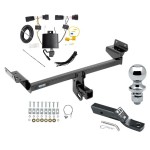 Custom Fit Trailer Hitch Wiring Harness (Plug & Play) 2" Drop Ball-Mount w/ Pin/Clip 1-7/8" Chrome Ball Installation Hardware Installation Instructions 44784 118803 23 63816 Reese Trailer Tow Hitch 19-23 Lincoln Nautilus 2" Receiver Com Reese Trailer Tow Hitch For 19-23 Lincoln Nautilus 2" Receiver Complete Package w/ Wiring and 1-7/8" Ball
