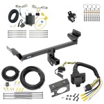 Custom Fit Trailer Hitch Wiring Harness (Plug & Play) Trailer Connector Adapter Brake Control Wiring Kit Circuit Breaker Installation Hardware Installation Instructions 44784 85343 20506 7012a 118682 Reese Trailer Hitch 7-Way RV Wiring 16-18 Lincoln Trailer Hitch w/ 7-Way RV Wiring For 16-18 Lincoln MKX Class 3 2" Receiver All Models Reese