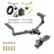 Tow Package For 13-18 Toyota RAV4 Trailer Hitch w/ Wiring 2" Drop Mount 2" Ball 2" Receiver Reese
