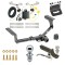 Ultimate Tow Package For 13-18 Toyota RAV4 Trailer Hitch w/ Wiring 2" Drop Mount Dual 2" and 1-7/8" Ball Lock Bracket Cover 2" Receiver Reese