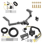 Custom Fit Trailer Hitch Wiring Harness (Plug & Play) Trailer Connector Adapter Brake Control Wiring Kit Circuit Breaker Installation Hardware Installation Instructions 44785 85343 20506 7012a 118412 Reese Trailer Hitch 7-Way RV Wiring 06-12 Toyota RA Trailer Hitch w/ 7-Way RV Wiring For 06-12 Toyota RAV4 Class 3 2" Receiver All Models Reese