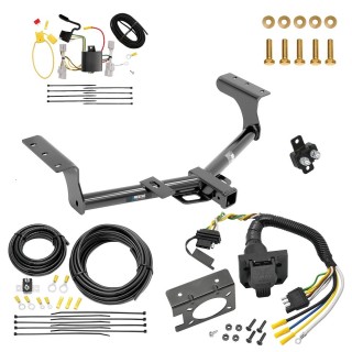 Custom Fit Trailer Hitch Wiring Harness (Plug & Play) Trailer Connector Adapter Brake Control Wiring Kit Circuit Breaker Installation Hardware Installation Instructions 44785 85343 20506 7012a 118412 Reese Trailer Hitch 7-Way RV Wiring 06-12 Toyota RA Trailer Hitch w/ 7-Way RV Wiring For 06-12 Toyota RAV4 Class 3 2" Receiver All Models Reese