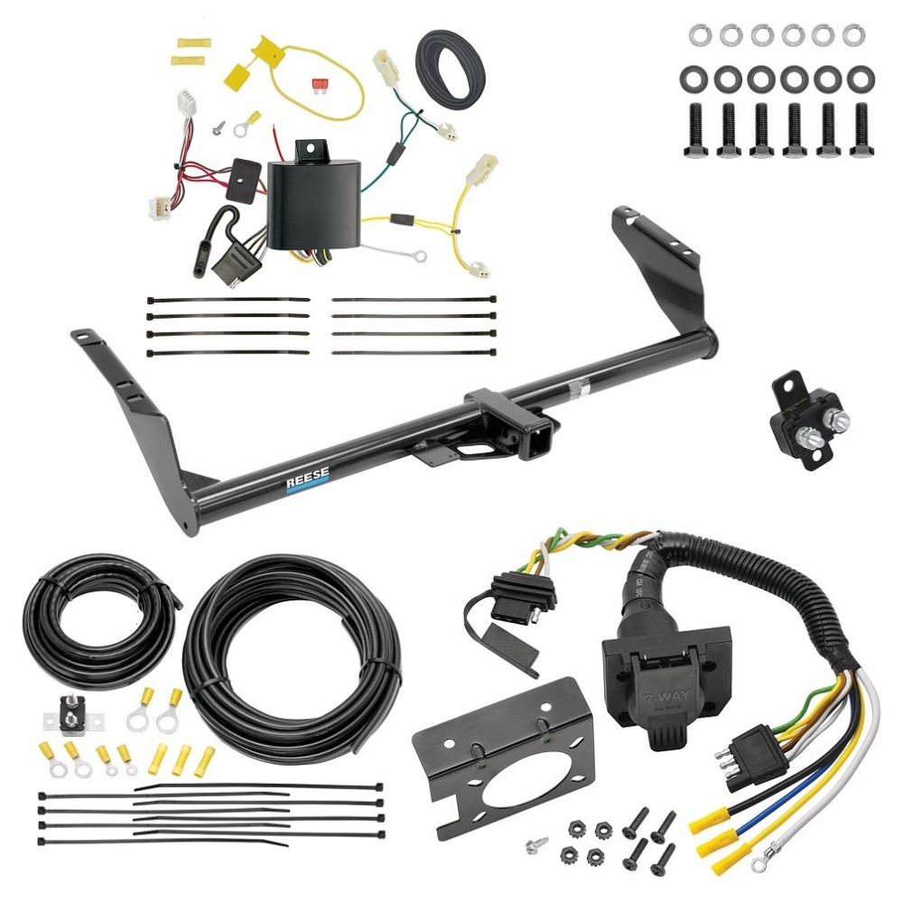 Trailer Hitch w/ 7-Way RV Wiring For 11-14 Toyota Sienna 15-20 Sienna SE Class 3 2" Receiver All Models Reese