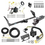 Custom Fit Trailer Hitch Wiring Harness (Plug & Play) 2" Drop Ball-Mount w/ Pin/Clip 2" Chrome Ball Trailer Connector Adapter Brake Control Wiring Kit Circuit Breaker Installation Hardware Installation Instructions 44786 85343 20506 7012a 11 Trailer Hitch Tow Package w/ 7-Way RV Wiring For 11-14 Toyota Sienna 15-20 Sienna SE w/ 2" Drop Mount 2" Ball Class 3 2" Receiver All Models Reese