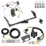 Trailer Hitch w/ 7-Way RV Wiring For 04-10 Toyota Sienna Class 3 2" Receiver All Models Reese