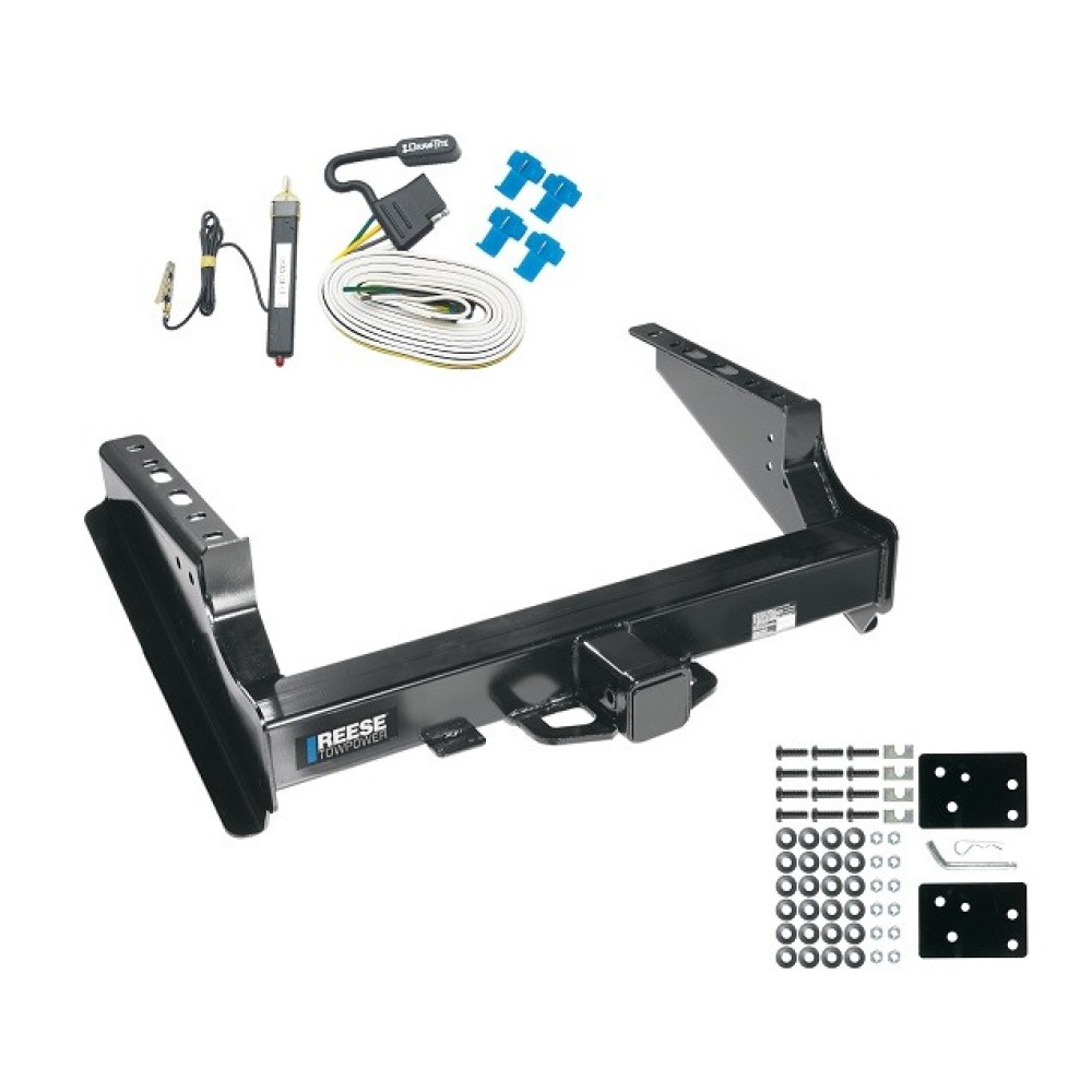 Custom Fit Trailer Hitch Wiring Harness (Requires Splicing) Installation Hardware Installation Instructions 45708 20252 Reese Trailer Hitch Wiring 99-22 F250 F350 08-22 F450 Class 5 2-1/2" Tow Receiver Reese Tekonsha 99 00 01 02 03 04 05 06 07 08 09 Trailer Hitch w/ Wiring For 99-22 Ford F250 F350 08-22 Ford F450 Class 5 2-1/2" Tow Receiver Reese Tekonsha