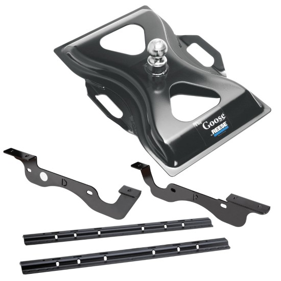 Reese Quick Install Rail Kit and 25K Gooseneck Hitch For 1719 Ford