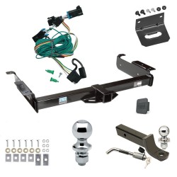 Ultimate Tow Package For 96-99 Chevy Express GMC Savana Van Trailer Hitch w/ Wiring 2" Drop Mount Dual 2" and 1-7/8" Ball Lock Bracket Cover 2" Receiver Reese Ultimate Tow Package For 96-99 Chevy Express GMC Savana Van Trailer Hitch w/ Wiring 2" Drop Mount Dual 2" and 1-7/8" Ball Lock Bracket Cover 2" Receiver Reese
