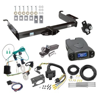 51023 85343 20506 7012a 85246 21536 90195 Reese Trailer Hitch Tow Package Prodigy P3 Brake Control 00-02 Chevy Express GMC Savana 1500 2500 3500 7-Way RV Wiring 2" Drop Mount 2" Ball Class 3 2" Receiver Reese Tekonsha 00 01 02 2000 2001 200 Trailer Hitch Tow Package Prodigy P3 Brake Control For 00-02 Chevy Express GMC Savana 1500 2500 3500 w/ 7-Way RV Wiring 2" Drop Mount 2" Ball Class 3 2" Receiver Reese Tekonsha