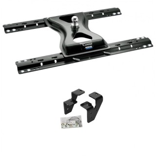 Reese 25K The Goose Gooseneck Trailer Hitch w/ Rails For 03-12 Dodge Ram 2500 3500 10-13 RAM 2500 3500 Base Rail Kit Brackets and Hardware Heavy Duty