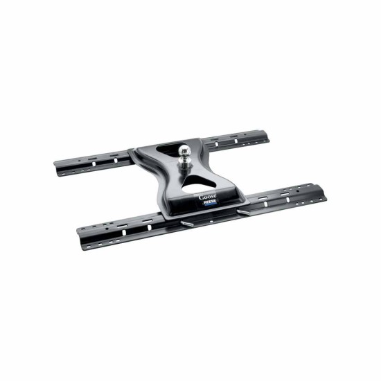 Reese The Goose 25,000 lb Gooseneck HitchBase Rail Kit Rail Brakets and Hardware 4 Pins and 4 Clips Adapter Bracket 58523 58079 30035 58523 Reese Reese 25K The Goose Gooseneck Trailer Hitch Rails 09-10 Dodge Ram 1500 11-19 RAM 1500 Base Rail Kit Brackets Reese 25K The Goose Gooseneck Trailer Hitch w/ Rails For 09-10 Dodge Ram 1500 11-19 RAM 1500 Base Rail Kit Brackets and Hardware Heavy Duty