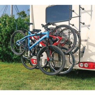 Custom Fit Trailer Hitch 4 Bike Carrier Installation Hardware Installation Instructions 44569 63124 Reese Trailer Hitch 4 Bike Rack 09-18 Chevy Traverse 07-17 GMC Acadia Buick Enclave Saturn Outlook Approved Recreational Offroad Use Carrier Adult Woman o Trailer Hitch w/ 4 Bike Rack For 09-18 Chevy Traverse 07-17 GMC Acadia Buick Enclave Saturn Outlook Approved for Recreational & Offroad Use Carrier for Adult Woman or Child Bicycles Foldable