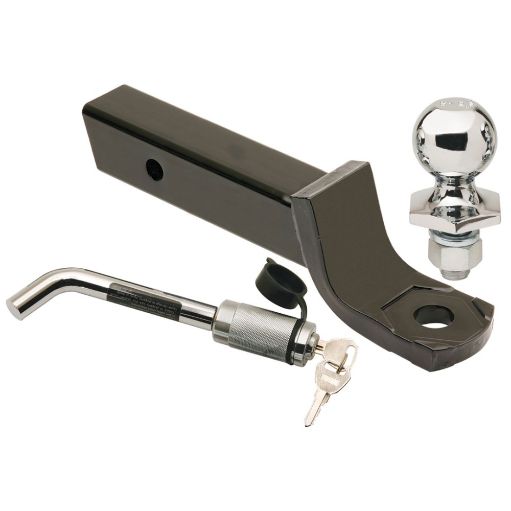 Reese Trailer Tow Hitch For 22-23 Ford Maverick Deluxe Package Wiring 2" Ball Mount and Lock