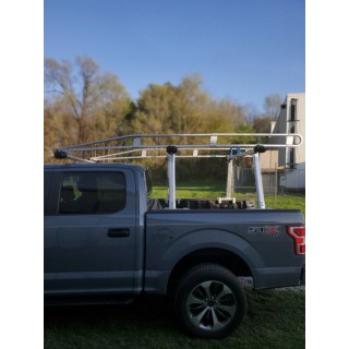 7085400 Reese Truck Bed Ladder Rack Cross Bars 800lb + Top Rail Kit + Protective Glides + Load Stops Fits all pick up trucks long & short beds no drilling Reese Truck Bed Ladder Rack Cross Bars 800lb + Top Rail Kit + Protective Glides + Load Stops Fits all pick up trucks long & short beds no drilling