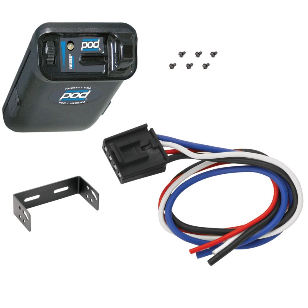 Brake Control Unit Mounting hardware and bracketUniversal Hardwire Wiring Harness 74377 20127 Reese Trailer Brake Control 07-13 Chevy Silverado 1500 2500 3500 Hardwire Wiring Adapter Eletric Trailer Brakes Module Box Controller Pro Series POD 07 08 09 10 Trailer Brake Control for 07-13 Chevy Silverado 1500 2500 3500 w/ Hardwire Wiring Adapter Eletric Trailer Brakes Module Box Controller Pro Series POD